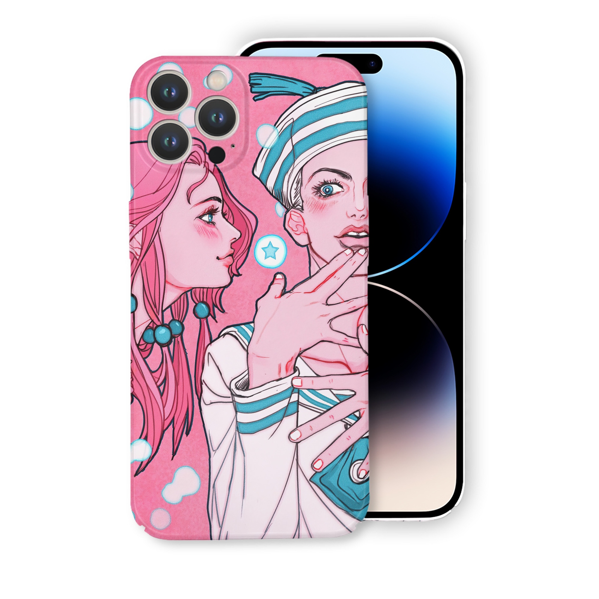 （画像用） ジョジョの奇妙な冒険 JoJo's Bizarre Adventure 【iPhone 14シリーズ対応】ハードケース